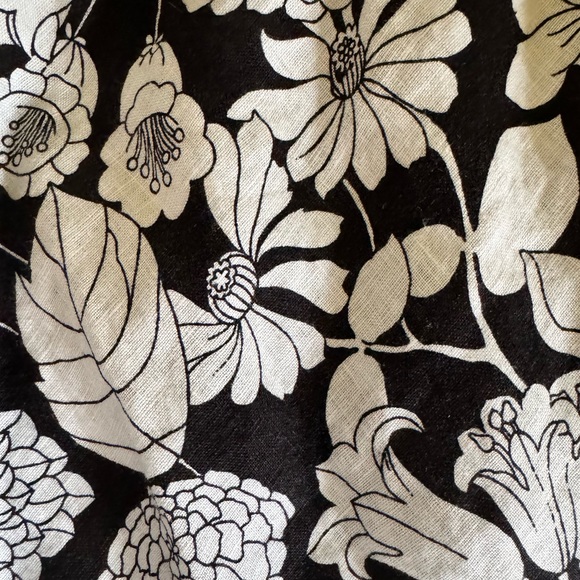 NWT J. Crew Gwyneth Linen Slip Skirt in Floral Print Sz Small - Picture 5 of 8